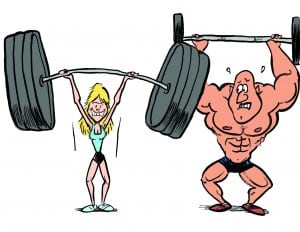 muscle building exercises for women