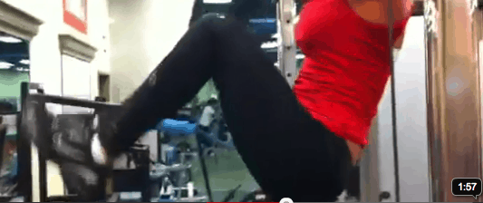 Best Lower Ab Exercise For Women: Hanging Hip Raise