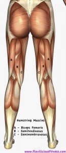 hamstring stretched