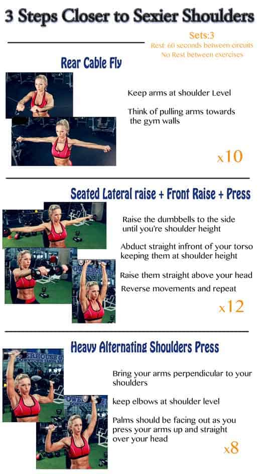 Best shoulder exercises Exercises for women