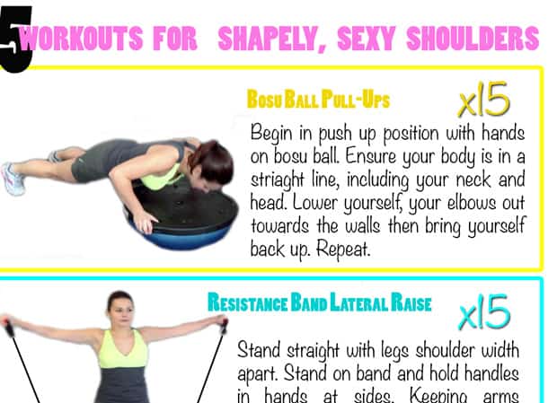 Workout Wednesday – Sexy Shoulders Workout for Beginners (video)
