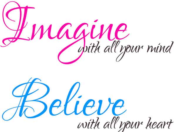 Imagine. Believe. Achieve.