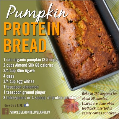 Tasty Thursday – Pumpkin Protein Bread