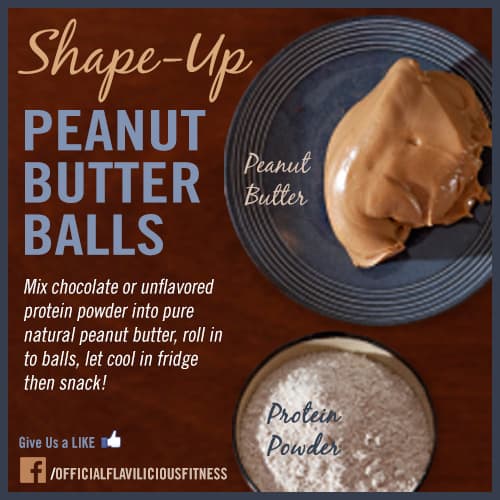 protein powder peanut butter balls