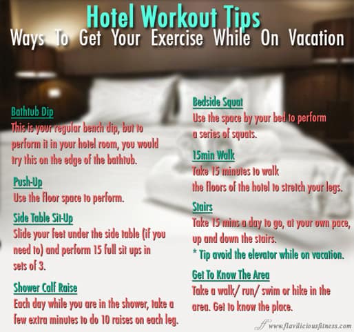 Exercise While On Vacation