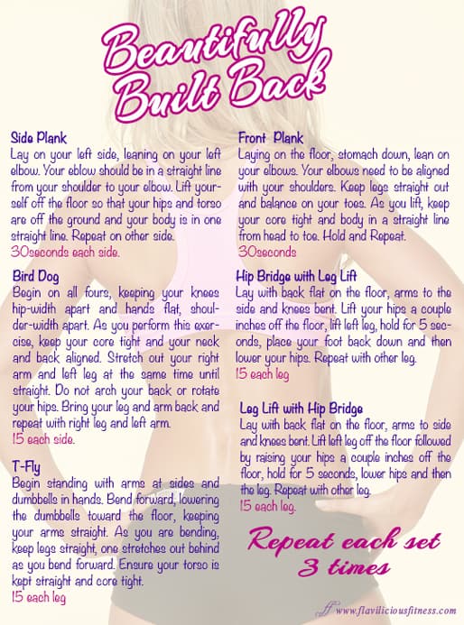 back strengthening workouts