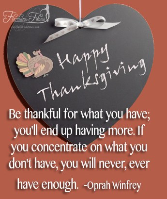 Happy Thanksgiving (Motivation Monday)