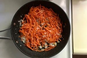 Carrots for Veggie Burgers